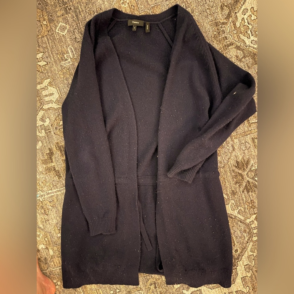 Theory Cashmere Duster - Sz S